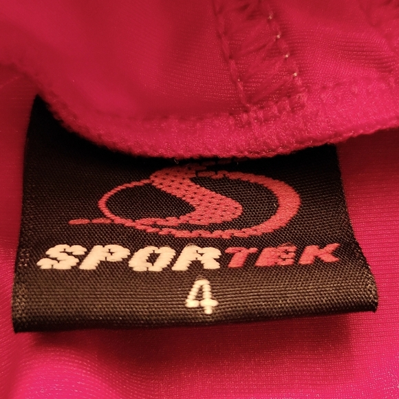 Sportek red one piece swimsuit - Picture 3 of 5